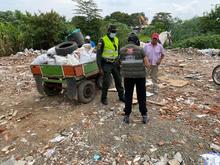 Operativos de control en la laguna de El Pondaje