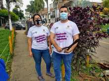 Secretar&iacute;a de Paz y Cultura Ciudadana se vincul&oacute; a la minga de aseo y embellecimiento adelantada en la comuna 5