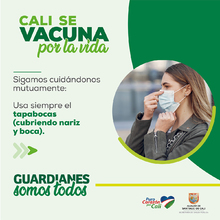 Cali se vacuna por la vida