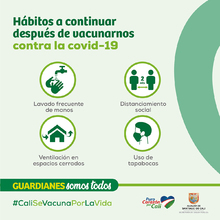 Cali se vacuna por la vida