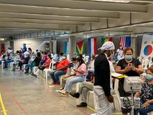 Salud P&uacute;blica dio inicio a la vacunaci&oacute;n contra la covid-19 en los megacentros dispuestos en la ciudad