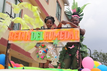 El humedal Isa&iacute;as Duarte Cancino se visti&oacute; de fiesta con su carnaval por el agua.