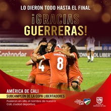 Am&eacute;rica de Cali, &iexcl;orgullo del f&uacute;tbol femenino colombiano!