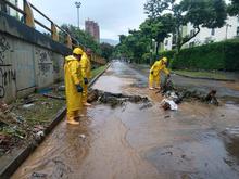 Mantenimiento de canales evit&oacute; que la emergencia del festivo tuviera peores consecuencias.