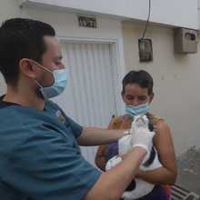 Vacunaci&oacute;n contra la covid&ndash;19 y jornada de salud animal se traslad&oacute; a Silo&eacute; 