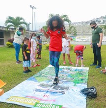 Dagma hace presencia en albergue temporal en Silo&eacute;