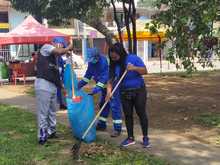 En Brisas de los &Aacute;lamos y Calima, comunidad se apropia de parques y zonas p&uacute;blicas