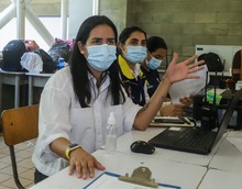 Puesto de Mando Unificado y atenci&oacute;n las 24 horas para 78 familias en albergue de Silo&eacute;