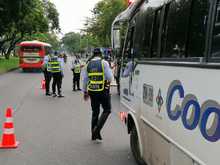 Operativos de control al transporte intermunicipal para garantizar viajes bioseguros en Semana Santa