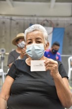 Procesi&oacute;n por la vida: cale&ntilde;os y cale&ntilde;as cumplieron la cita con la vacunaci&oacute;n contra la covid-19 