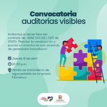 auditoria visible