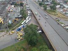 Se activa plan de desv&iacute;os en Cali por manifestaci&oacute;n del gremio de taxistas