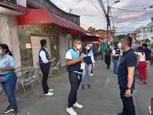 Recorridos pedag&oacute;gicos de Movilidad en comuna 3 para mitigar contagios por covid-19