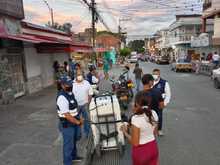 Recorridos pedag&oacute;gicos de Movilidad en comuna 3 para mitigar contagios por covid-19