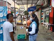 Recorridos pedag&oacute;gicos de Movilidad en comuna 3 para mitigar contagios por covid-19