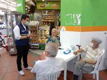 Recorridos pedag&oacute;gicos de Movilidad en comuna 3 para mitigar contagios por covid-19