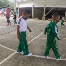 Comunidad educativa del corregimiento de Golondrinas se sum&oacute; a la alternancia educativa