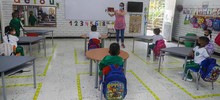 Comunidad educativa del corregimiento de Golondrinas se sum&oacute; a la alternancia educativa