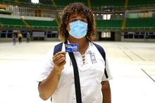 Artistas independientes reciben mercados y bonos de complemento alimentario