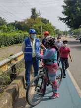 Como Guardianes de Vida, haciendo control y pedagog&iacute;a en r&iacute;os de Cali