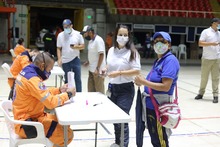Recicladores de oficio recibieron ayudas alimentarias