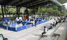 Con alianza p&uacute;blico privada se abri&oacute; centro de vacunaci&oacute;n en la comuna 22 de Cali