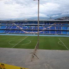 Alcalde Ospina verifica como van las obras en el Pascual Guerrero