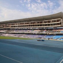 Alcalde Ospina verifica como van las obras en el Pascual Guerrero