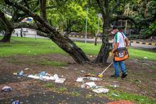 Tras la jornada del Paro, Secretar&iacute;a del Deporte se puso la 10 para embellecer la Unidad Deportiva Jorge Herrera Barona