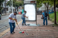 Tras la jornada del Paro, Secretar&iacute;a del Deporte se puso la 10 para embellecer la Unidad Deportiva Jorge Herrera Barona