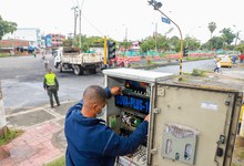 Inician recorridos para verificaci&oacute;n y arreglo de sem&aacute;foros vandalizados
