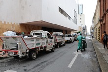 El centro de Cali fue escenario de solidaridad y resiliencia