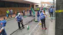 El centro de Cali fue escenario de solidaridad y resiliencia