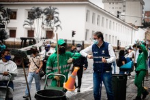 Ediles y l&iacute;deres comunitarios se sumaron al renacer del Centro de Cali