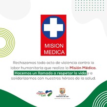Llamado urgente a respetar la misi&oacute;n m&eacute;dica en Cali