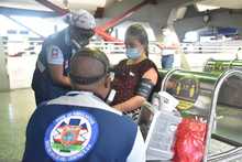 Atenci&oacute;n en salud a viajeros atrapados en la Terminal de Transporte por cuenta del paro 