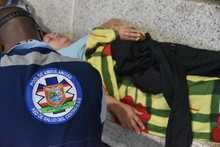 Atenci&oacute;n en salud a viajeros atrapados en la Terminal de Transporte por cuenta del paro 