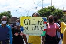 Organismos de seguridad acompa&ntilde;an movilizaciones y derecho a la protesta pac&iacute;fica en Cali