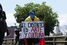 Organismos de seguridad acompa&ntilde;an movilizaciones y derecho a la protesta pac&iacute;fica en Cali