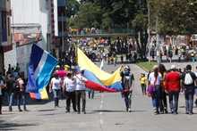Organismos de seguridad acompa&ntilde;an movilizaciones y derecho a la protesta pac&iacute;fica en Cali