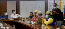 Reuni&oacute;n Alcalde Jorge Iv&aacute;n Ospina con Representantes de las Comunidades Ind&iacute;genas