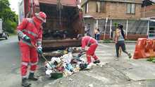 Recolecci&oacute;n de residuos se realiza mediante operativos de contingencia
