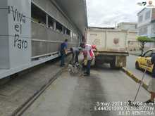 Limpieza y recolecci&oacute;n de escombros, labores de Infraestructura tras jornadas de protesta