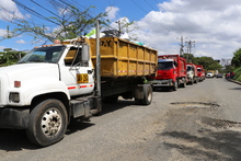 Se logr&oacute; el traslado de desechos al relleno sanitario, pero contin&uacute;a la contingencia 