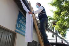 Oficinas de los CALI y casetas comunales se vistieron con la bandera de la paz