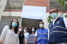 Oficinas de los CALI y casetas comunales se vistieron con la bandera de la paz