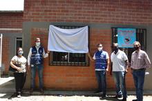 Oficinas de los CALI y casetas comunales se vistieron con la bandera de la paz