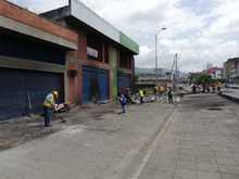 La Emru realiza nueva jornada de limpieza y recolecci&oacute;n de basuras en el &aacute;rea de renovaci&oacute;n urbana.  