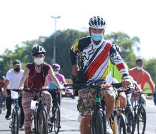 Jornada dominical en bicicleta invita a la reconciliaci&oacute;n 