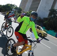 Jornada dominical en bicicleta invita a la reconciliaci&oacute;n 